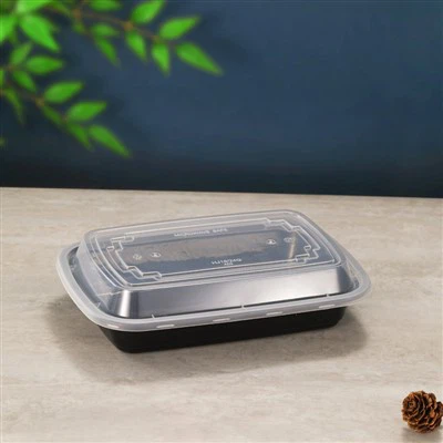 12 unces līdzņemšanas konteineri Mikroviļņu krāsns